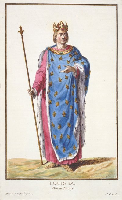 Luigi IX (1214-70) Re di Francia, da 